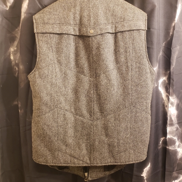 Wool blend down vest , prototype. - Picture 2 of 2